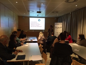 Taller a la Fundació Palau